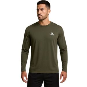 RBX Men's Long Sleeve Black Performance Shirt, L